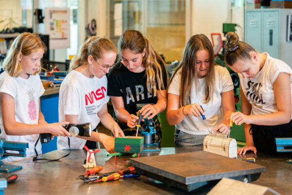 Hybride leren binnen techniekroutes